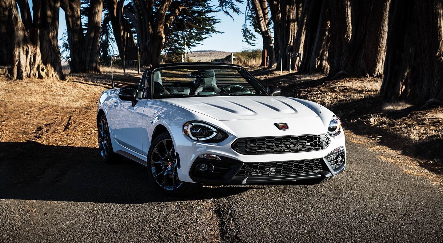 2019 FIAT 124 Spider White Exterior Front Picture
